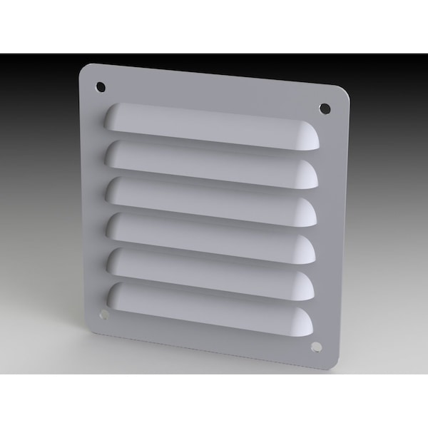 Louver Stand Kit, 4-3/4 in. H x 4-1/2 in. W x 0.43 in. L, Steel